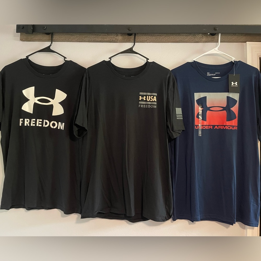 Lot of Men’s Under Armour Shirts